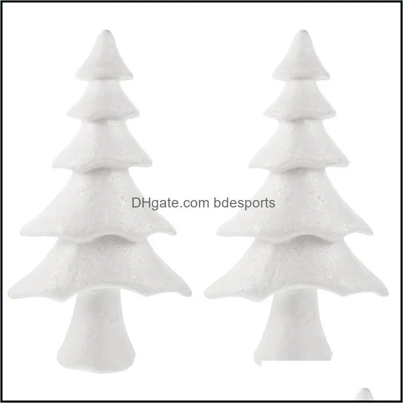 Christmas Decorations 2 Pcs DIY Tree Ornament Practical Desktop Adornment Decor