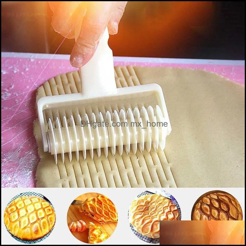 kitchen pie pizza biscuit cutting machine pastry plastic dough bread cookie lattice roller cutter knife baking accessories & tools