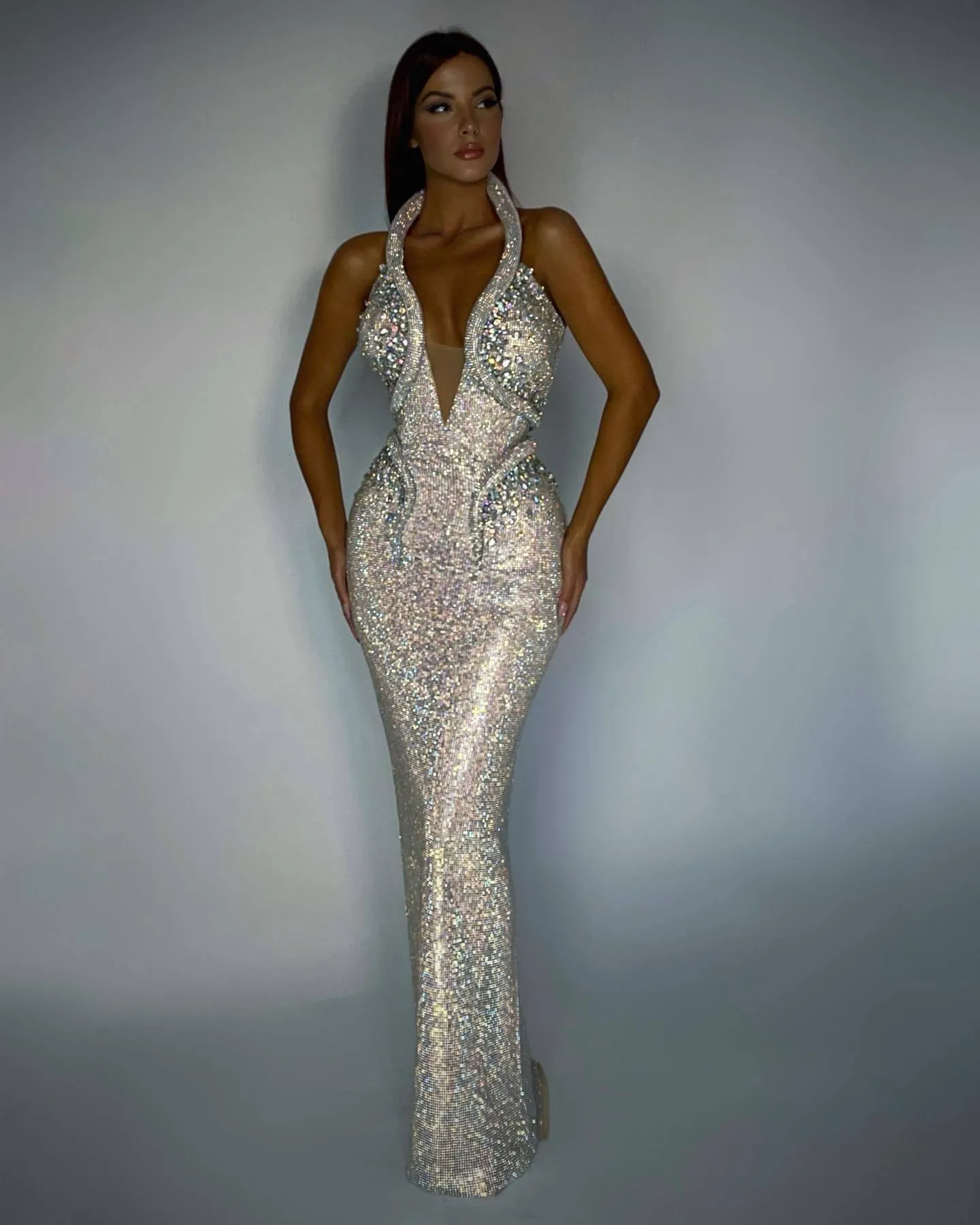 2022 New Style Sexy V-Neck Evening Dress 2022 New Style Sexy V-Neck Evening Dress