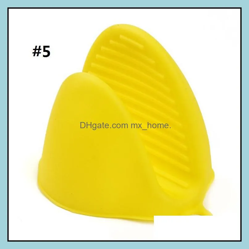 Silicone Oven Glove Clip Cake Bakeware Heat Resistant Non-slip Hand Clip Convenient Oven Microwave Mitt T3I0150