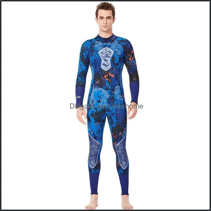 Fanceey Men Swimsuit Scuba Diving Suit For Wetsuit 3mm Spearfishing Neoprene Wet Spears