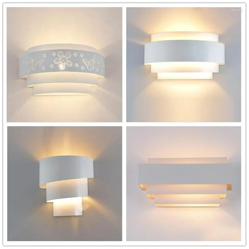 Lampe murale 5W Modern Fashion Lights Bedside Bedroom Vanit￩s ￉clairage pour la maison AC110-240V Fittingwall
