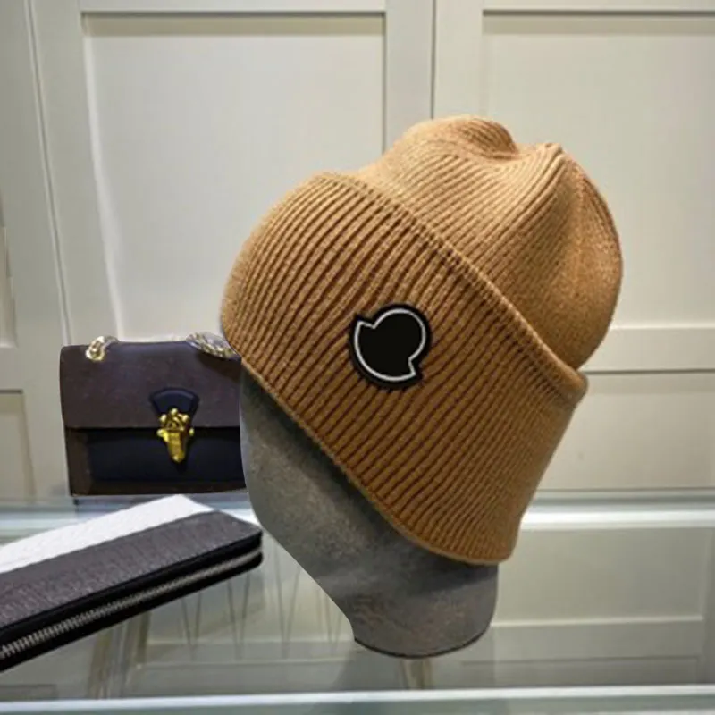 Designer chapéu de malha de inverno tampa de rua de moda de moda para homem Hight Hight Quality girina chapéus 5 cor opcional