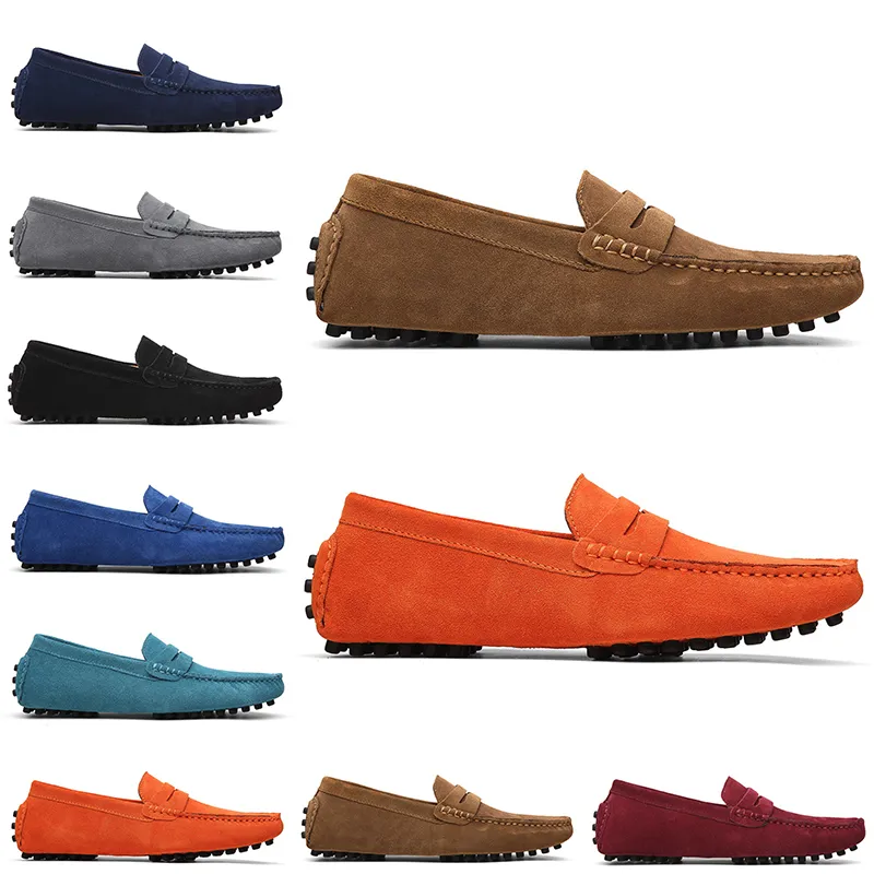 nouveaux mocassins de créateurs chaussures décontractées hommes des chaussures robe baskets vintage triple noir vert rouge blues baskets pour hommes walkings jogging 38-47 en gros GAI