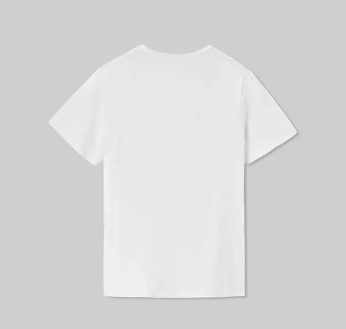 New Mens Tshirts 고품질 T 셔츠 유럽과 미국 인기 남성 여성 부부 M2XL WY6815