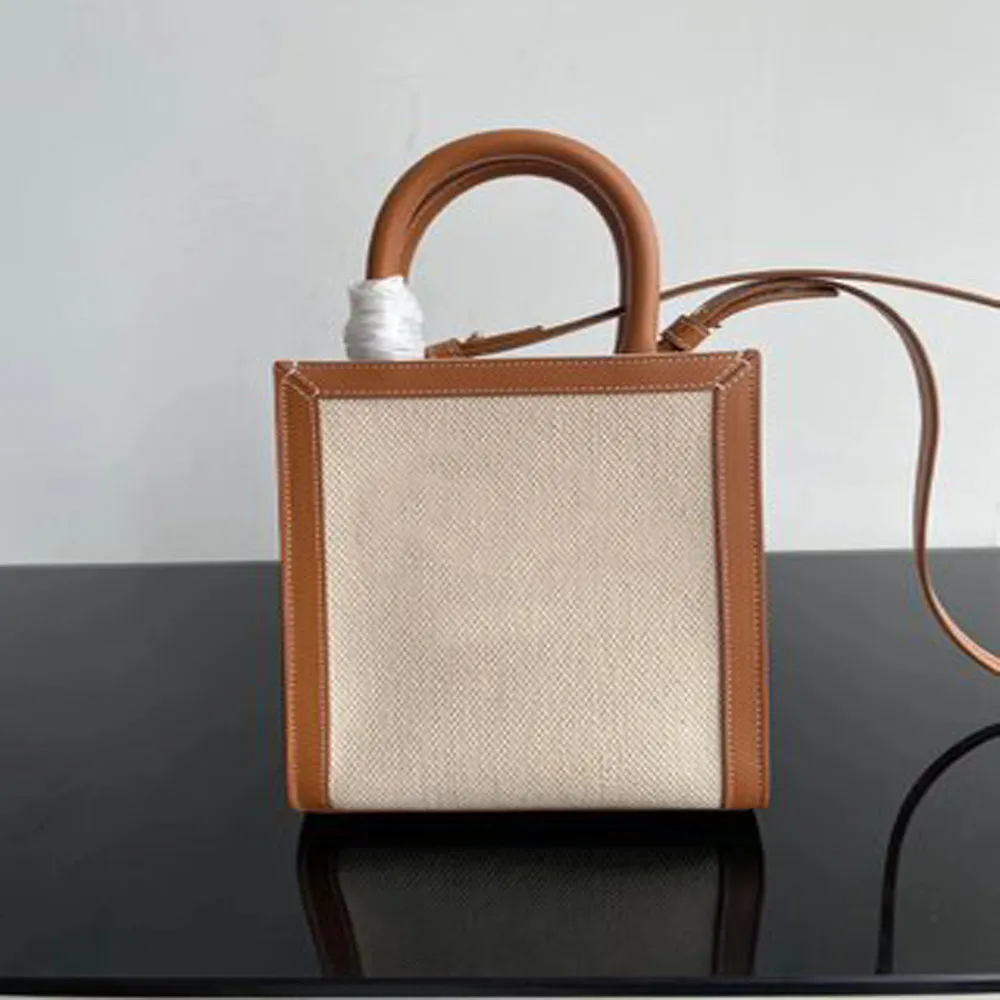 Aaaaa luksusowe płótno torby na ramię Mała słomka torba dla kobiety brązowe torby telefoniczne projektant designerka