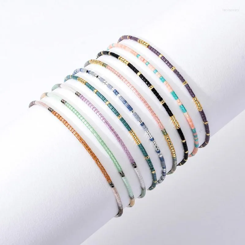 Beaded Strands Bohemian Charms Miyuki Bracelets For Women Friendship Couple Glass Seed Bracelet Jewelry Pulsera MujerJoyasBeaded Lars22