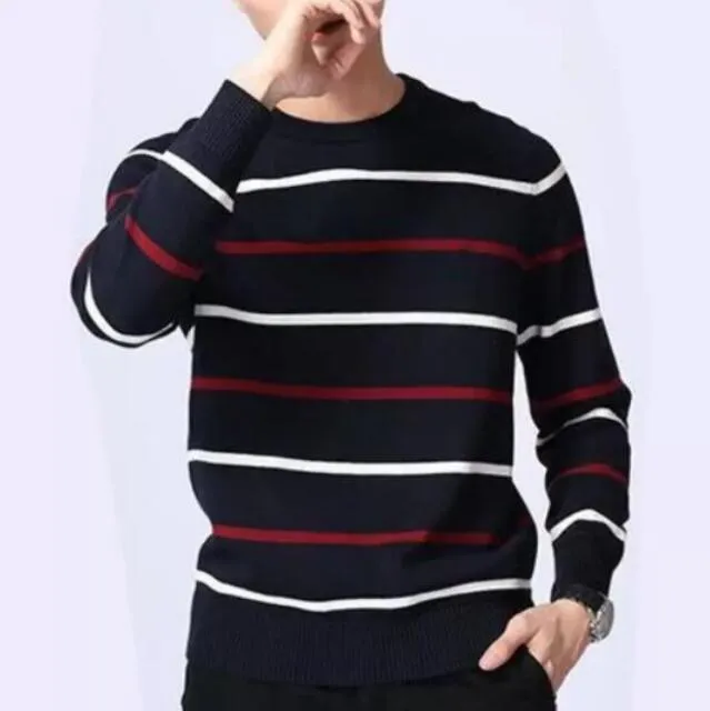 Brand logo mens designer sweaters new Half zipper men's twist pull sweater knit cotton sweater jumper man pullover Knitting color