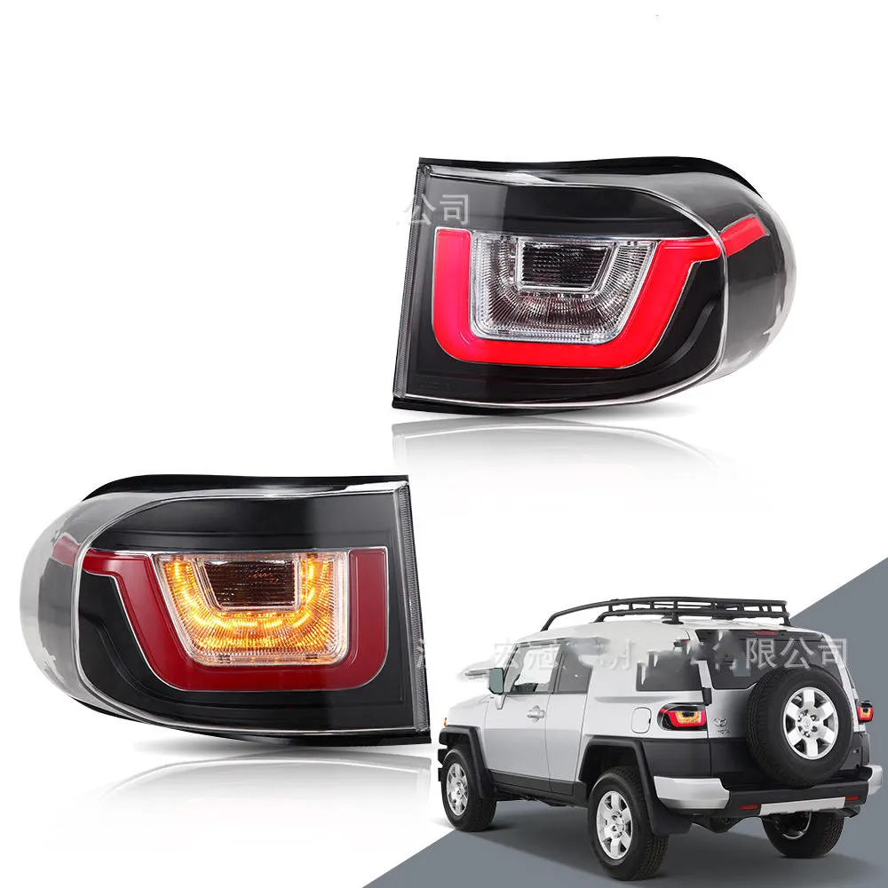 トヨタ FJクルーザー 07y- スモーク ファイバーLEDテール