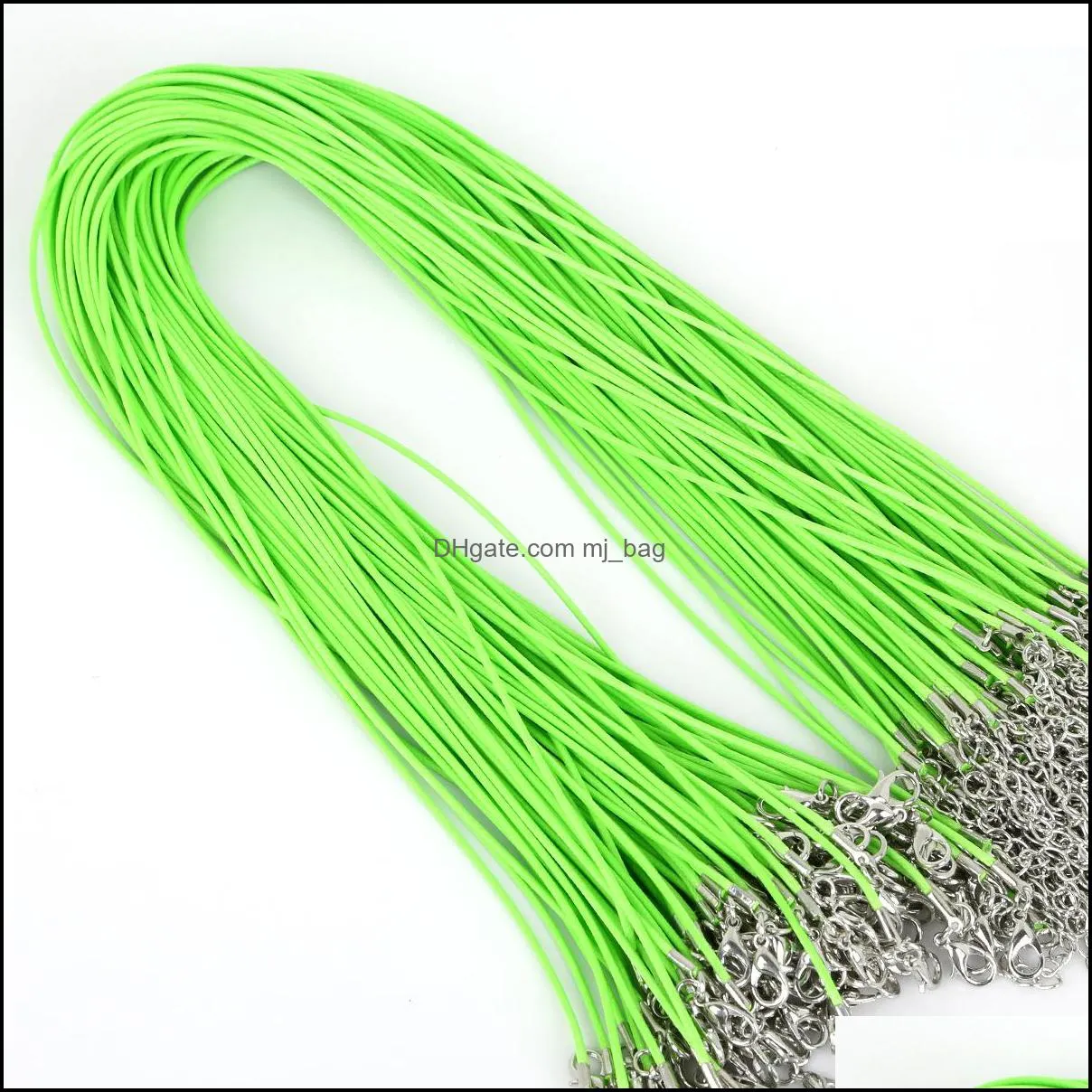 waxed leather cord with clasp perfect for bracelet necklace and diy rope for jewelry making 1.5mm thickness craft tools