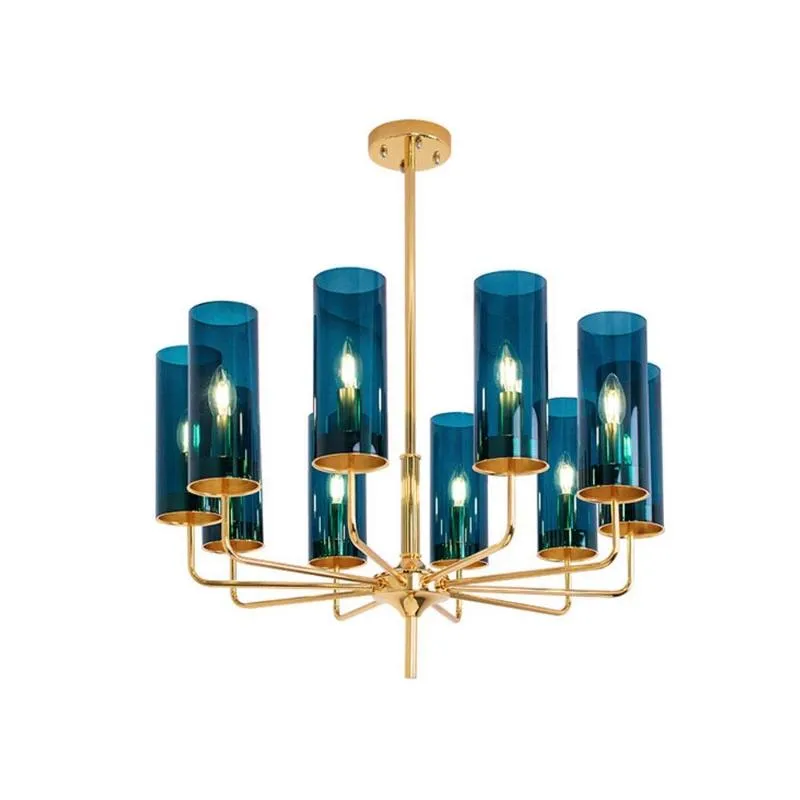 Pendant Lamps Luxury Art Glass Chandeliers Postmodern Minimalist Chandelier For Living Room Restaurant Dining RoomPendant