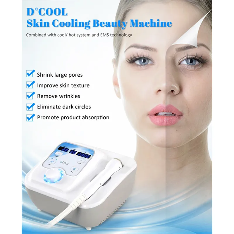 Cryo Facial Machine Electroporation No Needle Mesotherapy Meso Skin Care Cool & Hot Anti Aging Wrinkle Removal Face Lift Beauty Cryotherapy