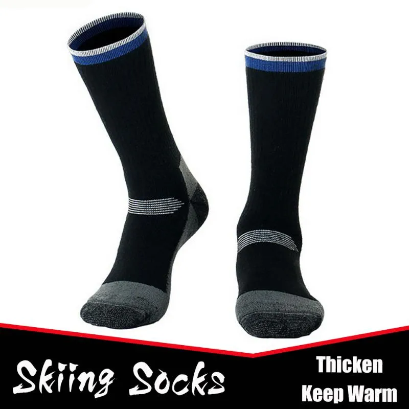 Sports Socks Winter Merino Wool Thermal Keep Warm Soft Skiing Vandring utomhus snowboard Kvinnor Män förtjockar Thermosockssports