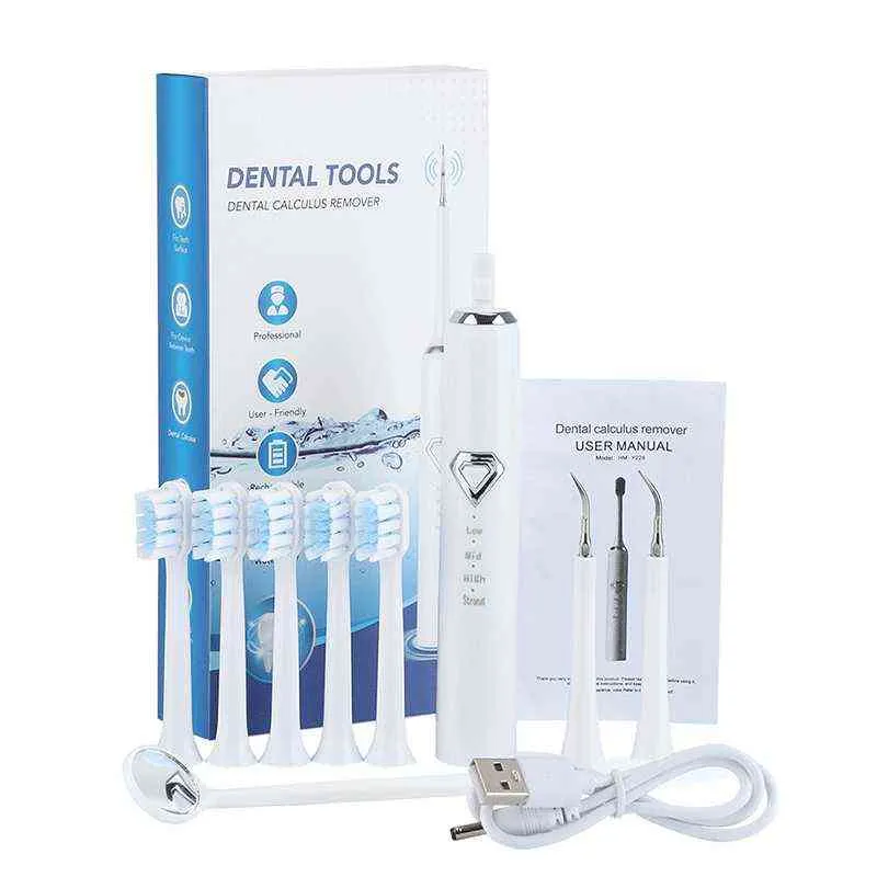 tooth cleaner set household tartar and stone removing whitening instrument portable flushing device220505