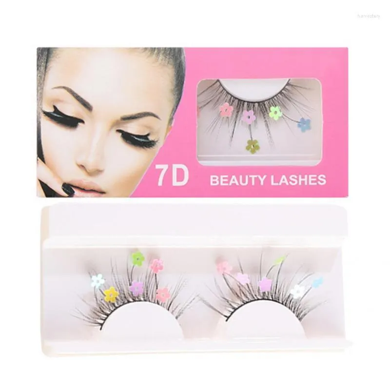 Paire de faux cils Extension de cils artificiels écologiques Wispy Glam Effet 3DFalse Harv22