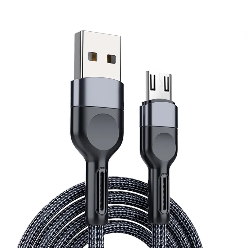 3A 1M Typ C Micro USB Kable Ładowarki Telefon komórkowy Szybka linia do ładowania Linia przewodowa dla Samsung HTC Huawei