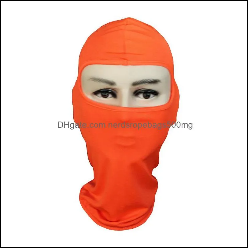 Outdoor cycling face masks dustproof cs mask windproof breathable sports bike anti-sai head cover Lycra fabric Dropshipping 963 R2