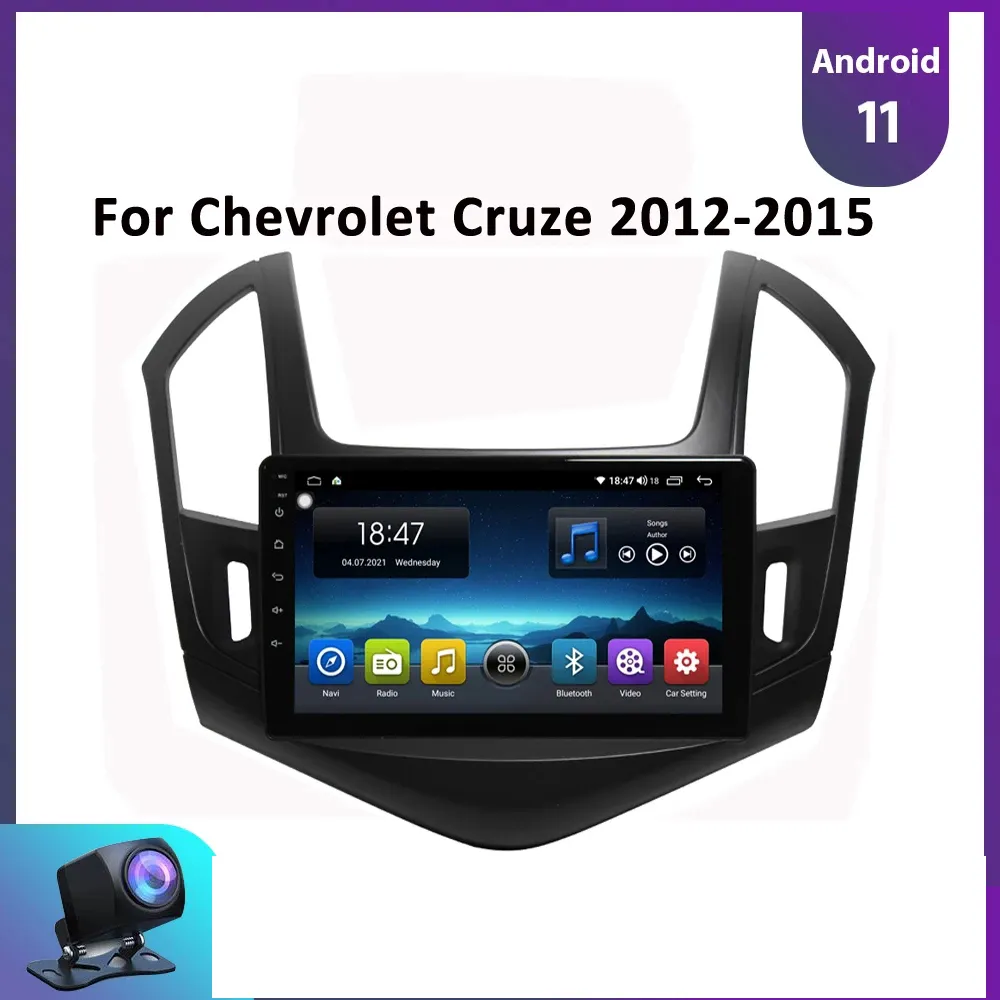 Car DVD Video Player Navigation GPS Radio Android 10 For CHEVROLET CRUZE 2012-2015 Multimedia Stereo