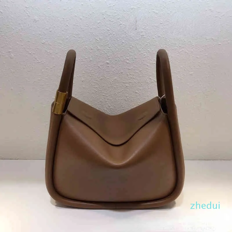 Minority Bag Leather Hand-held Single Shoulder Messenger Head Leather Wonton Bag 220614
