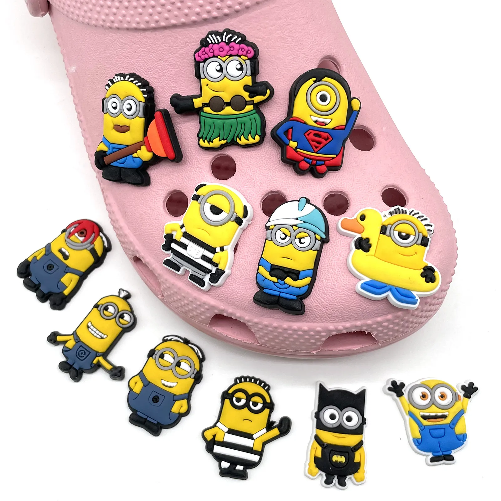 DHL Fast Air Hurtownie Wielkanocny Dzień Cute PVC Cartoon Croc Charms Buty Kwiat Dekoracji Klamry Akcesoria Clog Pins Charm Guziki w magazynie 011