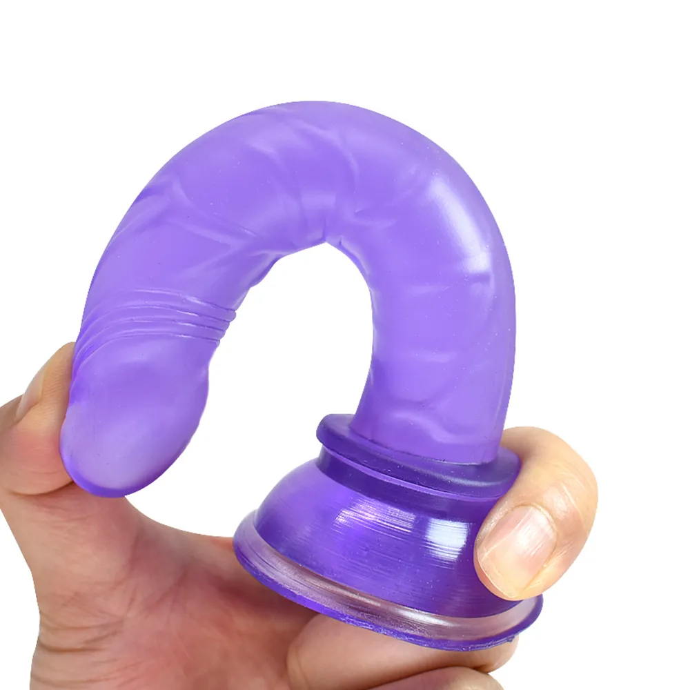 Erotic Bullet Big Realistic Dildo Anal Butt Plug Strap On Penis Suction Cup No Vibrator Toys For Adult sexy Woman
