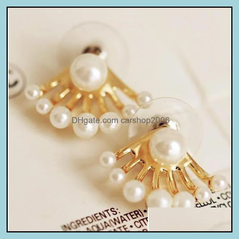 Fashion Jewelry Exquisite Little Imitation Pearl Stud Earrings