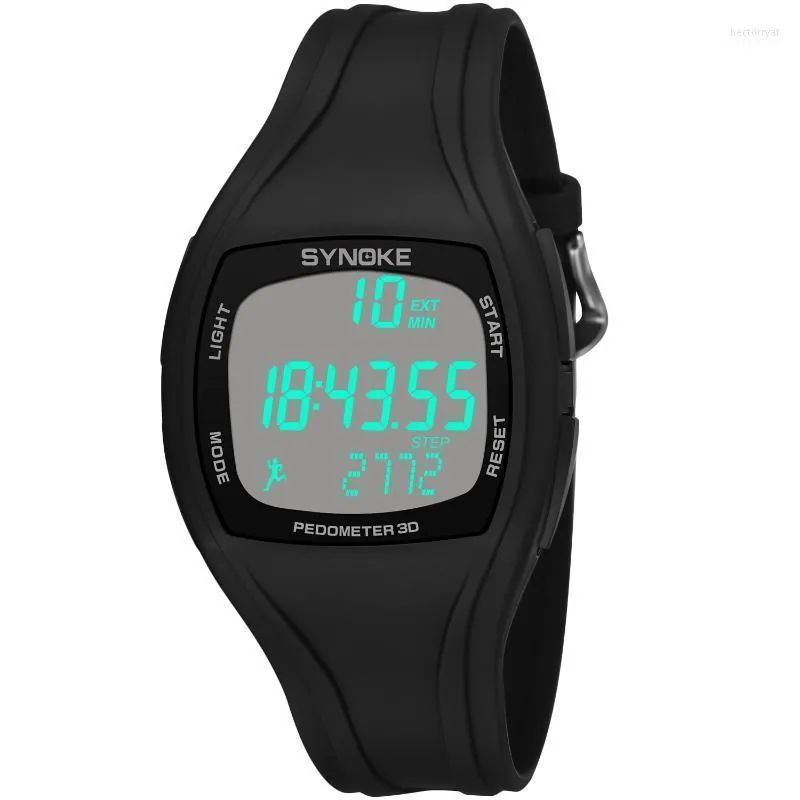 손목 시계 Synoke Sports Watches 남성용 방수 방수 페그로미터 손목 시계 디지털 시계 남성 전자 시계 remasulino He