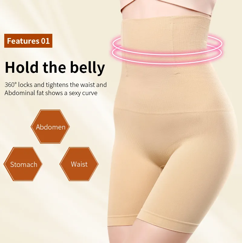 CXZD Shapewear for Women Tummy Control Shorts High Waist Panty Mid Thigh Body  Shaper Bodysuit Shaping Lady