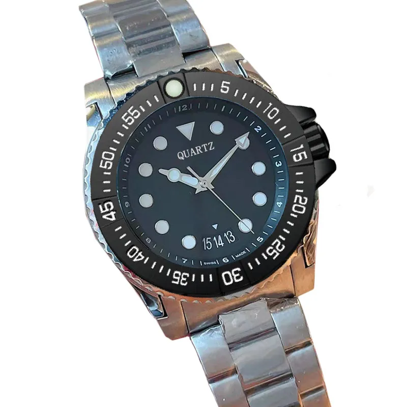 Montre de luxe 40mm Neutral Watch Quartz Movement Herrklockor Designer Kvinnor Rosa Urtavla Armbandsur i rostfritt stål