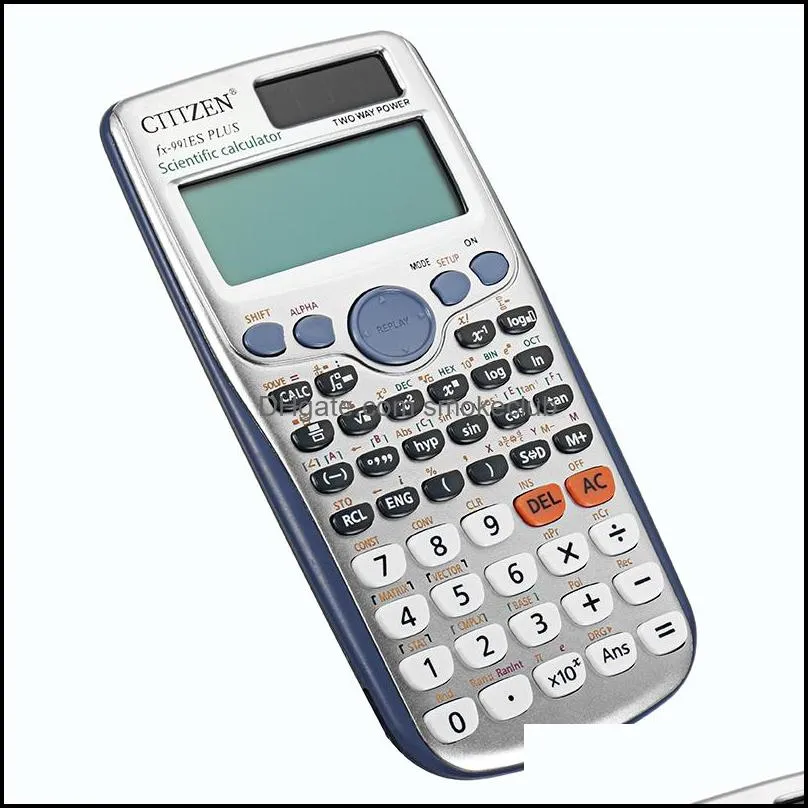 Handheld Student`s Scientific Calculator LED Display Pocket Functions Calculator For Teaching For Students 991ES PLUS