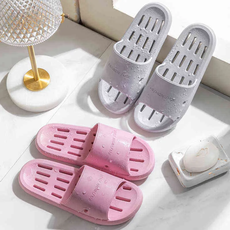 Deodorant Breathable Slippers J220716 Home Indoor Leaking Bath Antislip Comfortable Lightweight Quick Dry Pvc