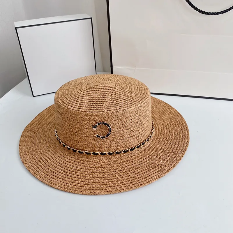 Designer Straw Bucket Hats Cap For Men Womens Letter Hat Mens Designers Fitted Hats Unisex Buckets Casquette Beanie Visor Hat 2206021D