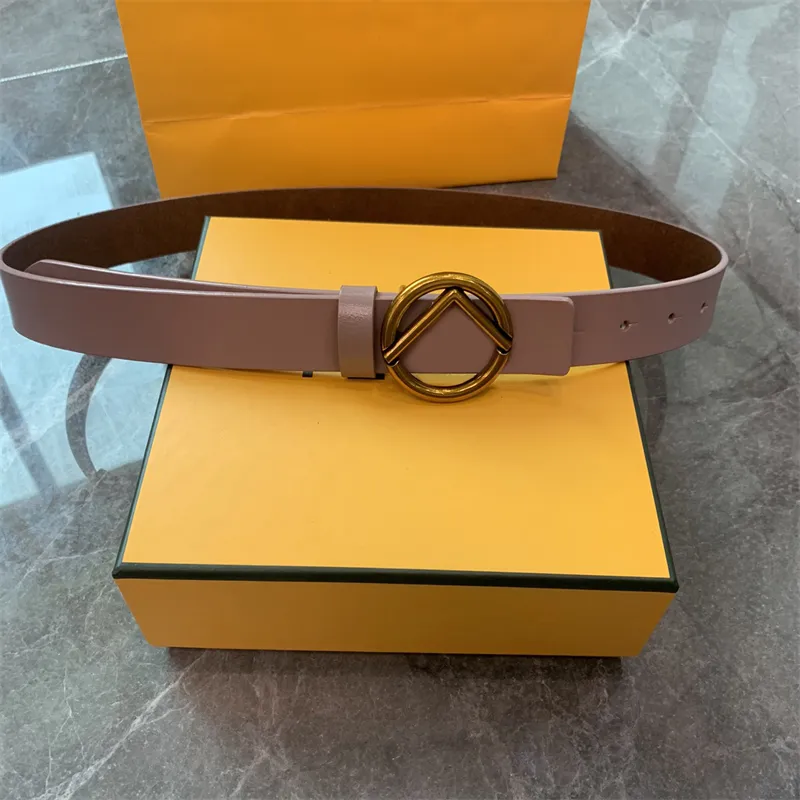 Fashion Designer Women Belt Letter Design Slim Section 8 Colors With Box Versatile Skirt Jeans Men Belt High Quality