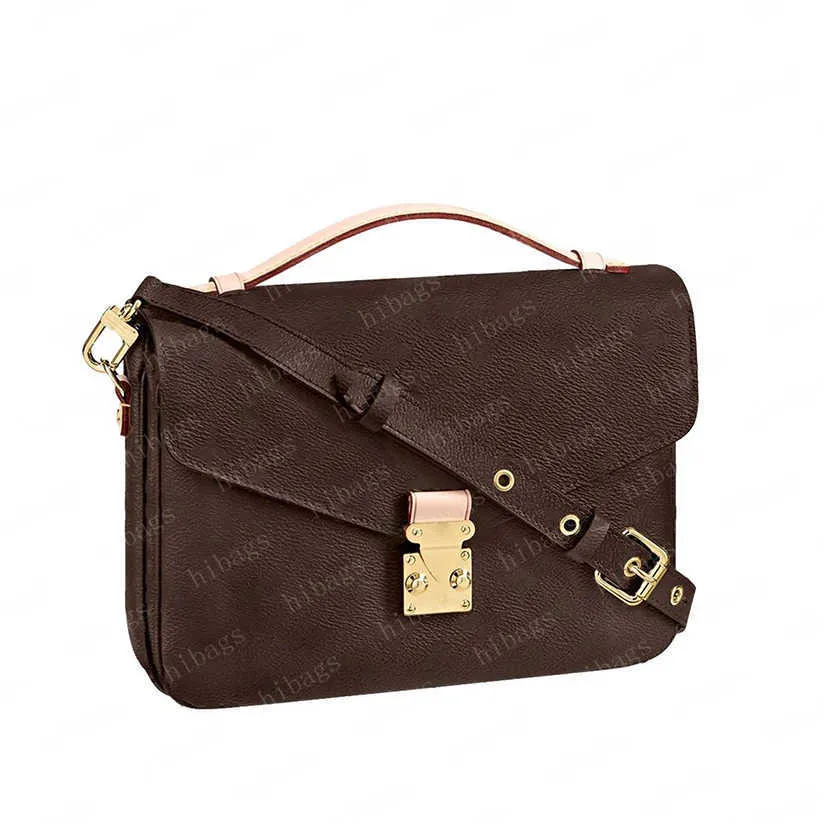 2022 Handtas Schoudertassen Dames Handtassen Bruin Bloem Leer Vrouwen Tote Crossbody Tas Portemonnees Tassen Koppeling Rugzak Mode Fannypack 40780