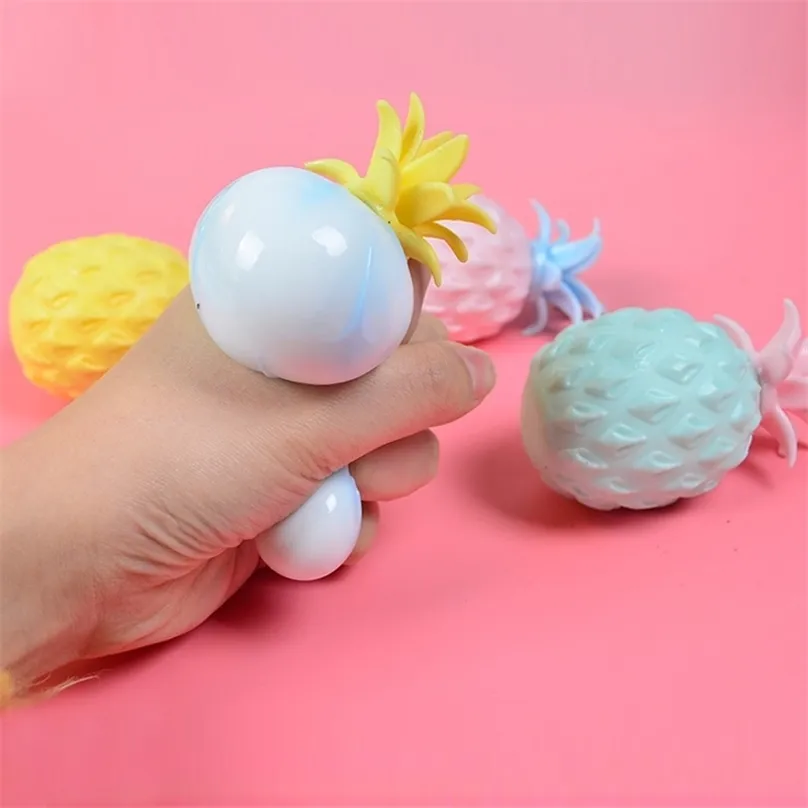 Anti Fun Soft Pine Ball Stress Reliever Children Adult Fidget Squishy Antistress Creativity Sensory Toy Gift 220629