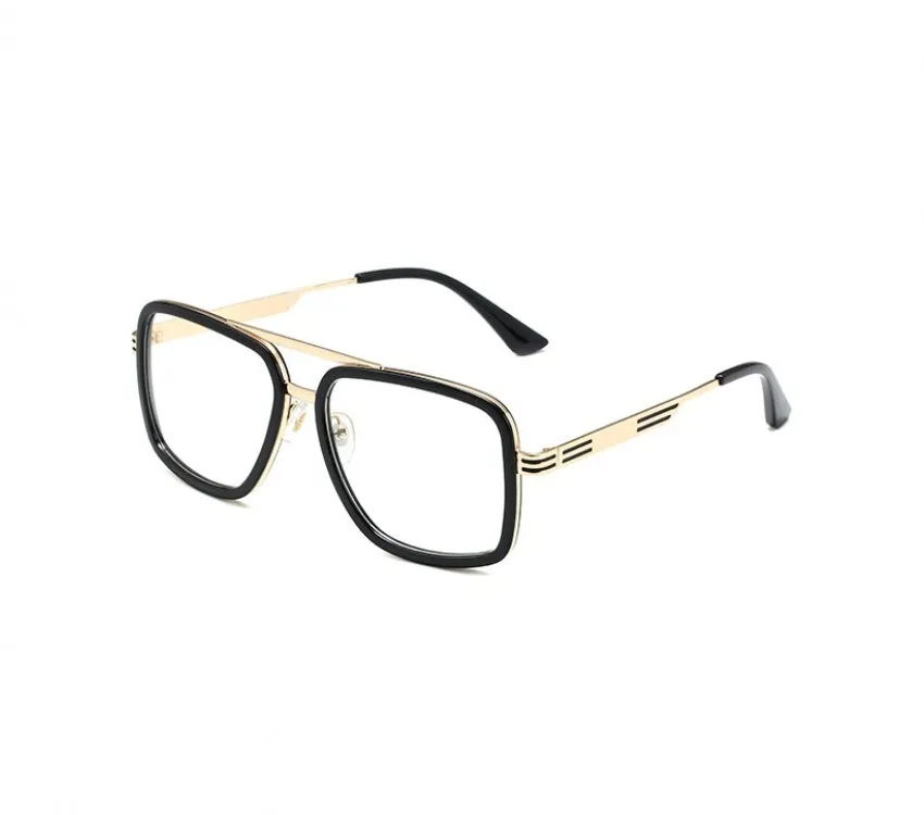 Gafas De Sol Retro De Dise ador Marco Delgado De Metal Dorado