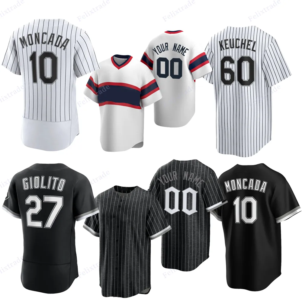 Sox Tim Anderson White Jersey Bo Jackson Michael Baseball Chicagos Mercede Jose Abreu Robert Eloy Jimenez Carlton Fisk Yoan Moncada Jerseys Custom Tall حجم كبير