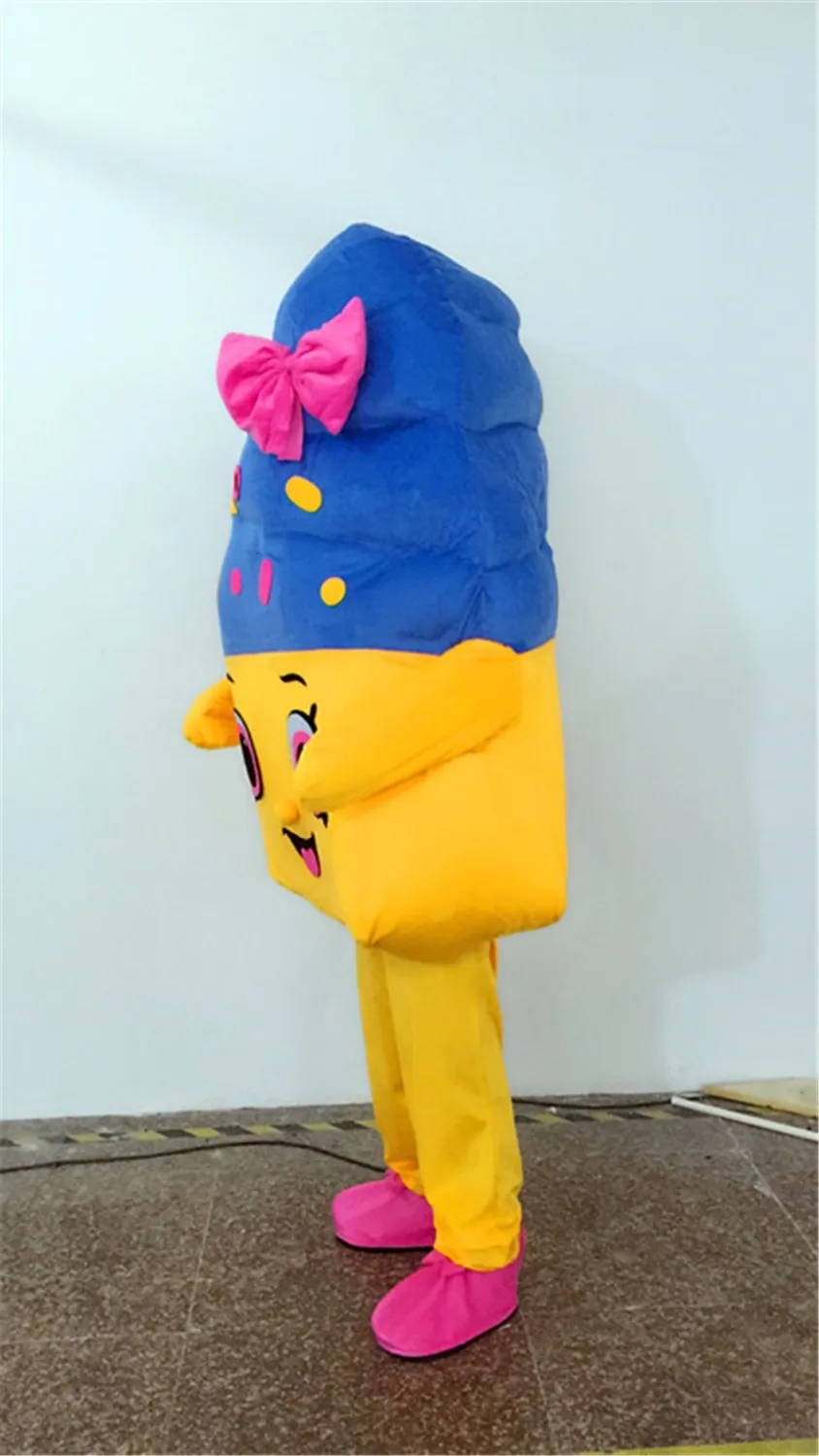 Талисман кукла костюм кекс мультфильм персонаж талисман костюм для продажи Необычное платье наряд для дня рождения карнавальная партия Хэллоуин рождественские COS