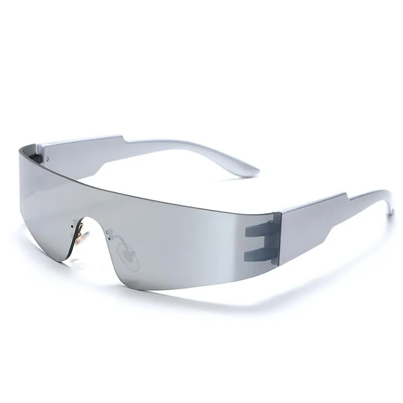 Zonnebril Sport Trends Bril Vrouwen Mannen Mode Punk Bril Y2k Brillen Merk Designer Spiegel Sportbrillen GoggleSunglasses