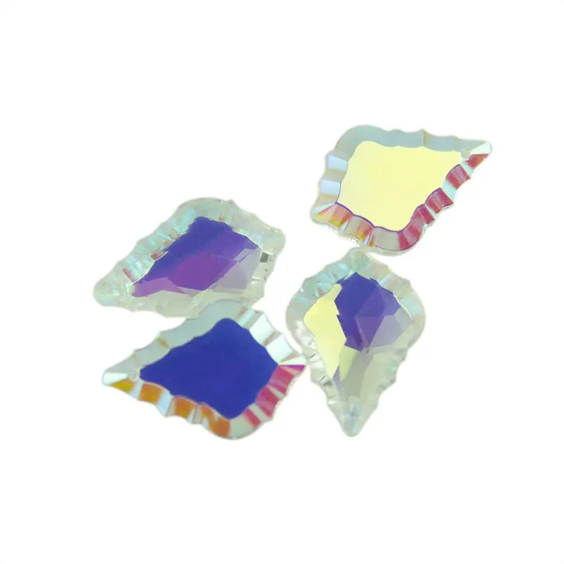 Kryształ żyrandola 38 mm/50 mm/63 mm/76 mm K9 plastowane kolory AB Pryzmat Ozdoba Suncatcher Glass Crystals