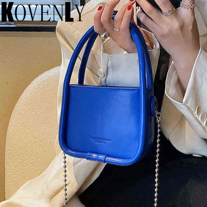 Shopping Bags Fashion Woman New Design Luxury Brand Crossbody Soft Leather Mini Handbag Solid Color Shoulder Clutch 220316