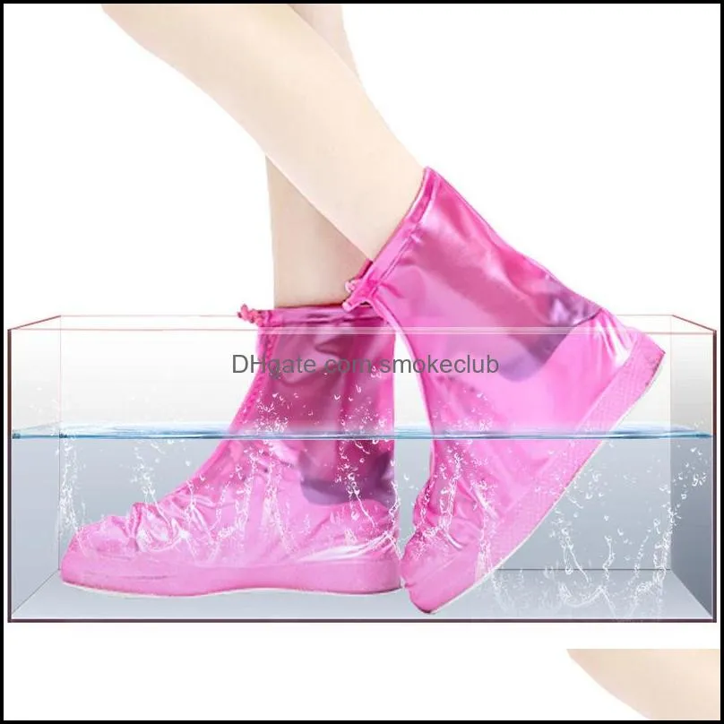 Anti-slip, wear-resistant, thick, waterproof, anti-snow, anti-fouling, rain and snow, rain boot cover for men and women