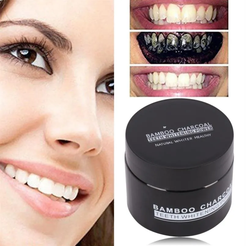 20 g de dientes de carbono activados Pasta de dientes orgánica natural en polvo White White Oral Higiene Dental Health Care2626