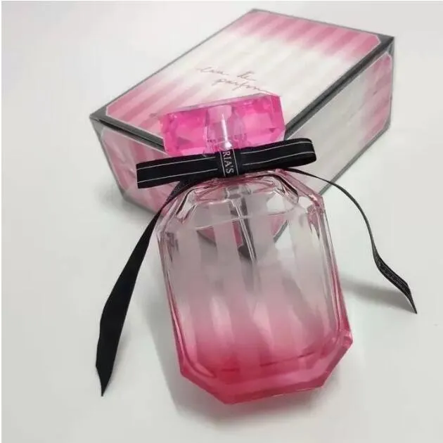 Top vente charmant parfum secret 100ml Bombshell Sexy Girl Women Fragrance Long Lasting VS Lady Parfum Pink Cologne pour femme livraison gratuite