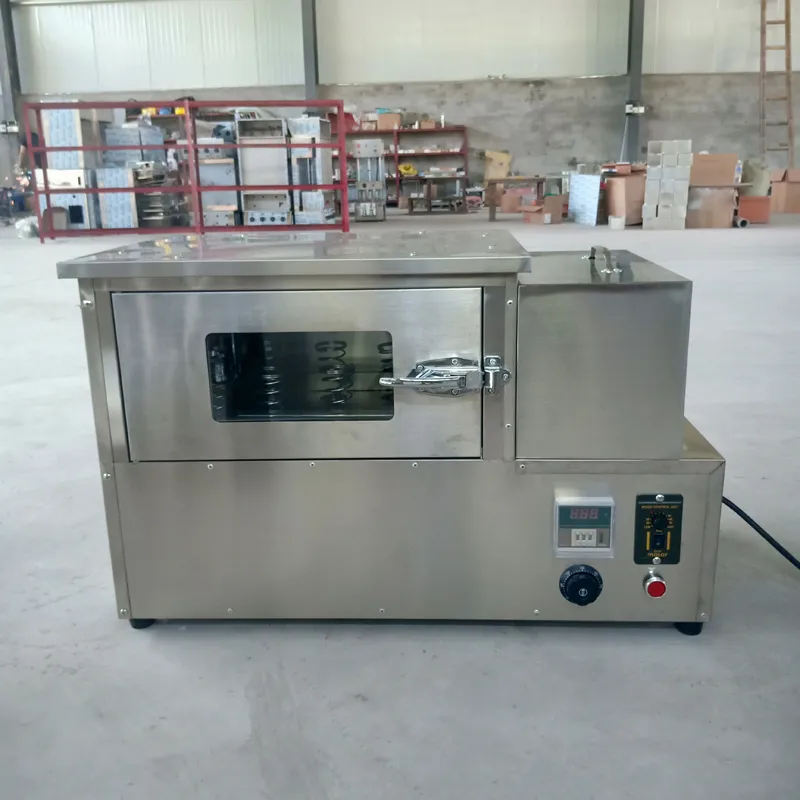 Commerciële kegel Pizza Roaster Machines Multifunctionele Rotary Pizza Oven Machine te koop