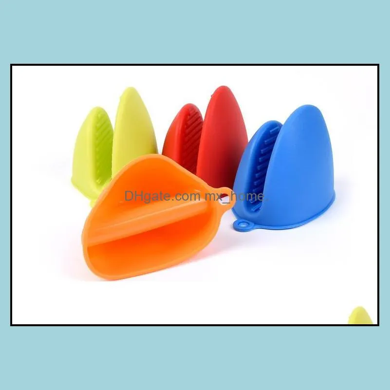 Silicone Oven Glove Clip Cake Bakeware Heat Resistant Non-slip Hand Clip Convenient Oven Microwave Mitt T3I0150