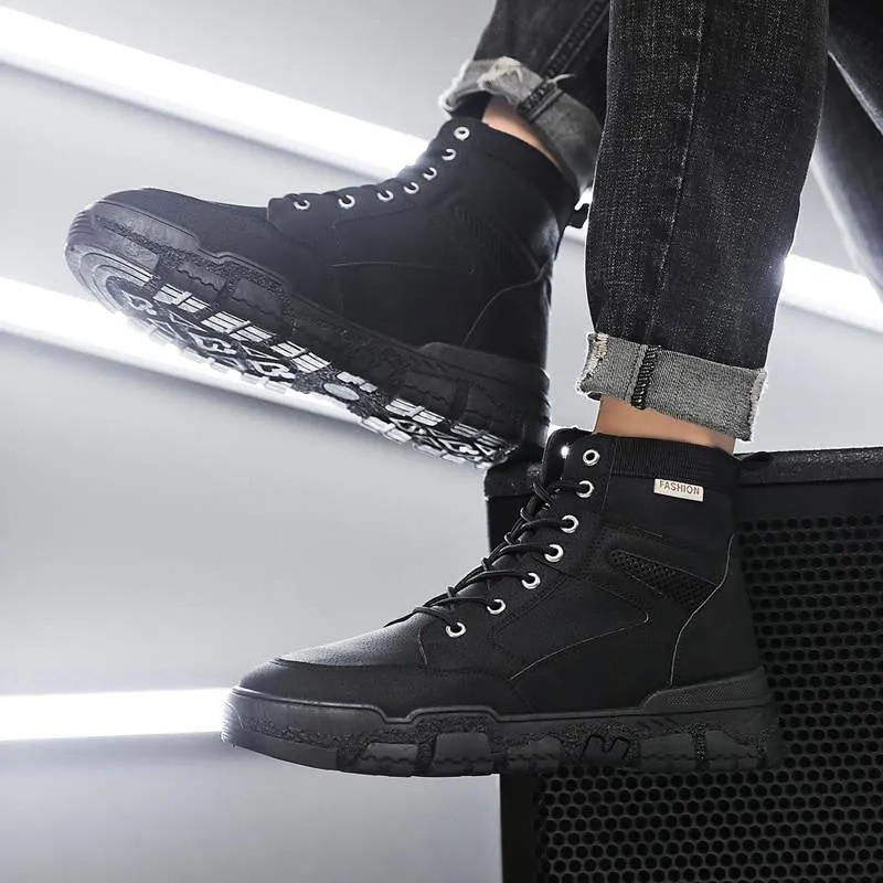 シューズ(男性用) ENCORE ZIP High cut Sneaker shoesws1944.jpg