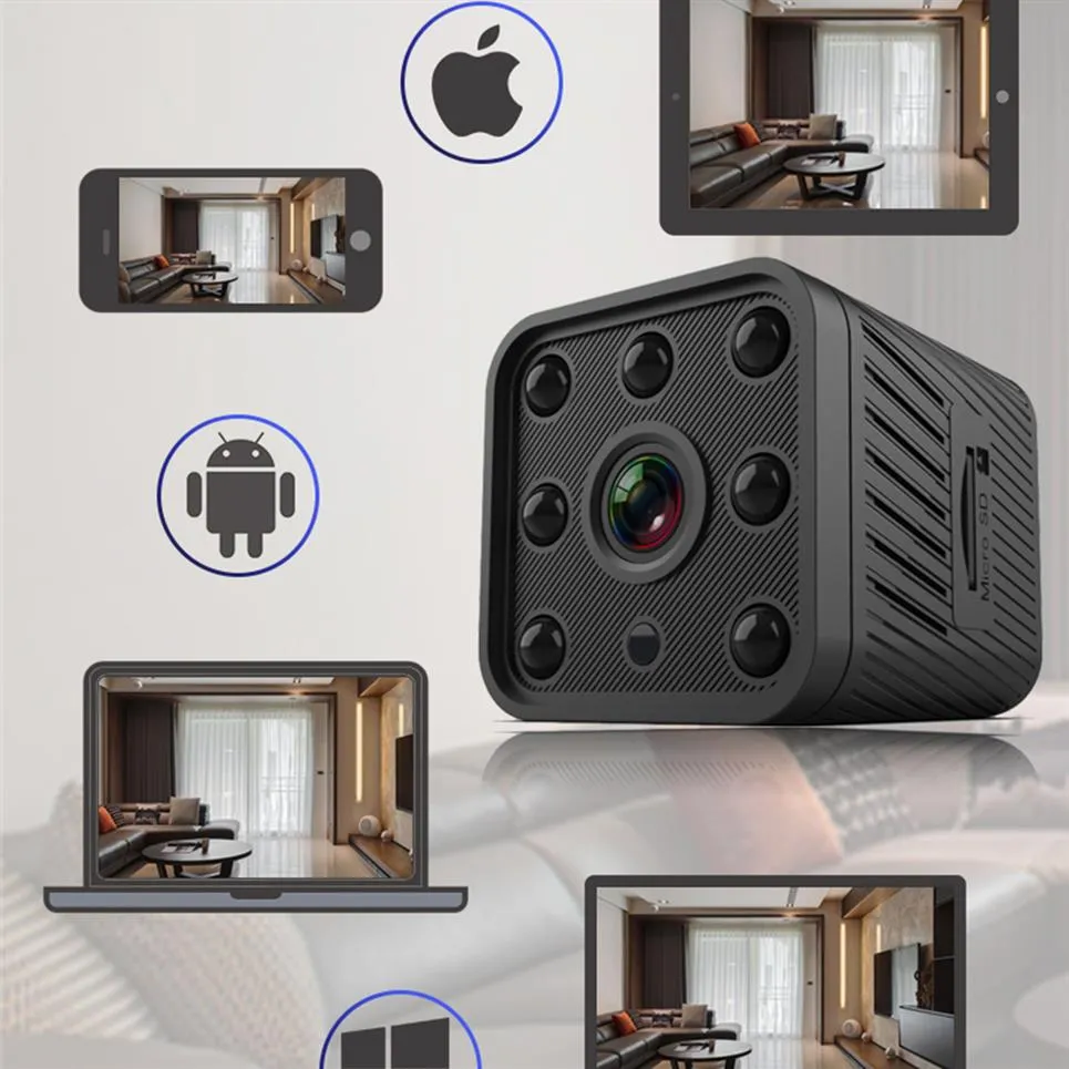 Dradloze IP 미니 카메라 WiFi 비디오 Kleine Cam DVR 보안 감시 캠코더 1080P 적외선 Nachtzicht 모니터 SP294V