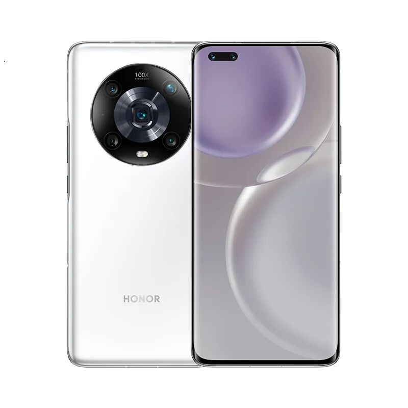 オリジナルHuawei Honor Magic 4 Pro 5G携帯電話12GB RAM 256GB 512GB ROM Snapdragon 8 Gen1 50MP AI NFC IP68 Android 6.81 "フルスクリーン指紋IDフェイススマート携帯電話