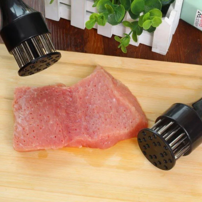 Meat Tenderizer Ultra Sharp Needle Stainless Steel Blades Kitchen Tool for Steak Pork Beef Fish Tenderness Cookware